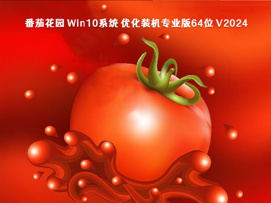 番茄花园 Win10系统 优化装机专业版64位 V2024