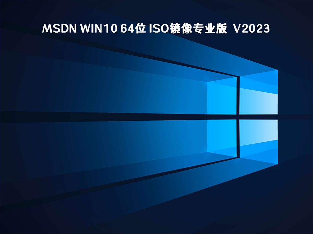 MSDN Win10 64位 ISO镜像专业版  V2023