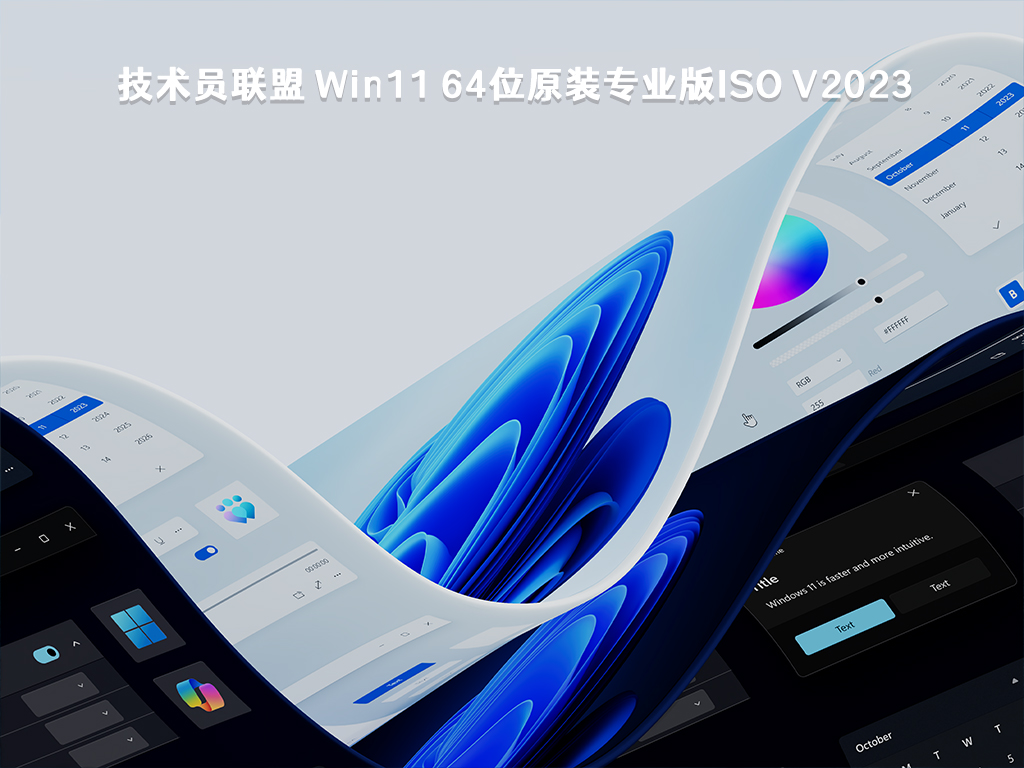 技术员联盟 Win11 64位原装专业版ISO V2023