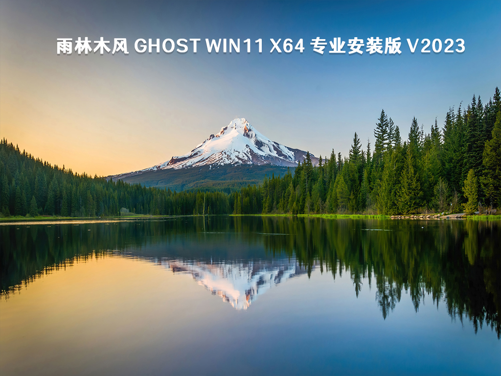 雨林木风 Ghost Win11 x64 专业安装版 V2023