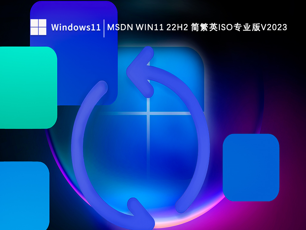 MSDN Win11 22H2 简繁英ISO专业版V2023