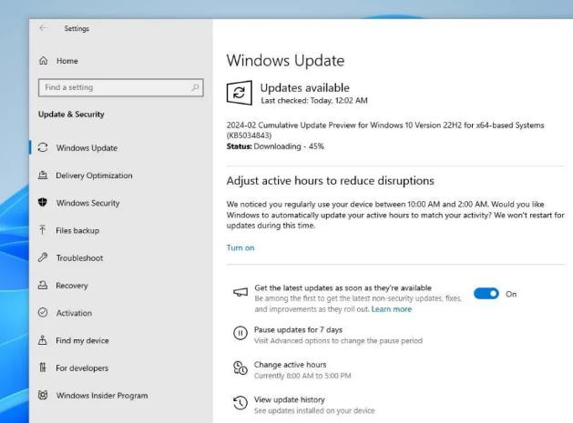 Windows 10 22H2 19045.4123更新发布，其中加入了新的Windows 共享功能！